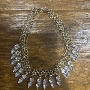 Dynamite Gold Necklace with Silver Accents